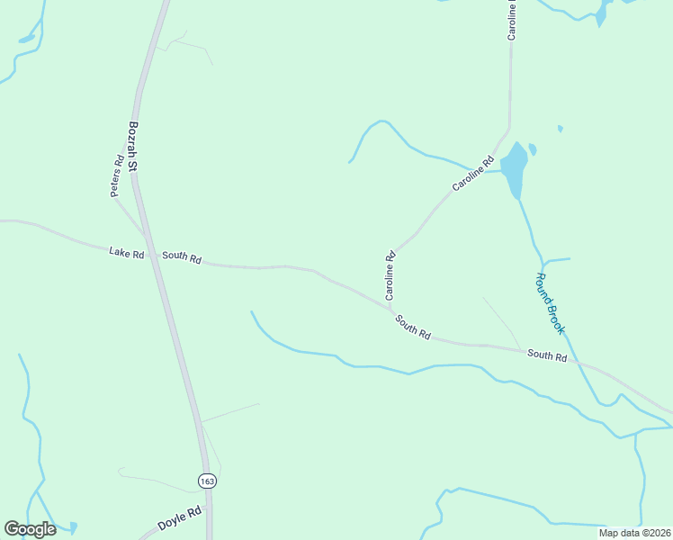 map of restaurants, bars, coffee shops, grocery stores, and more near 46 South Road in Bozrah