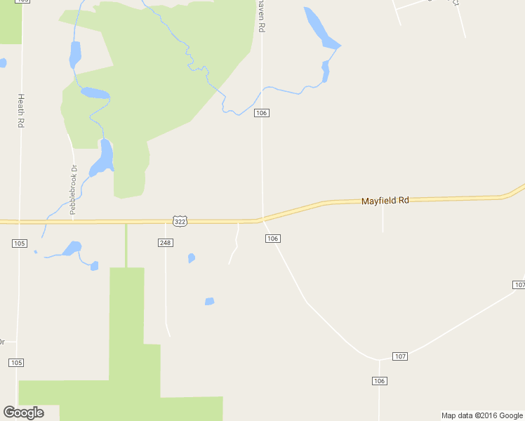 map of restaurants, bars, coffee shops, grocery stores, and more near 12778 Rockhaven Road in Chesterland