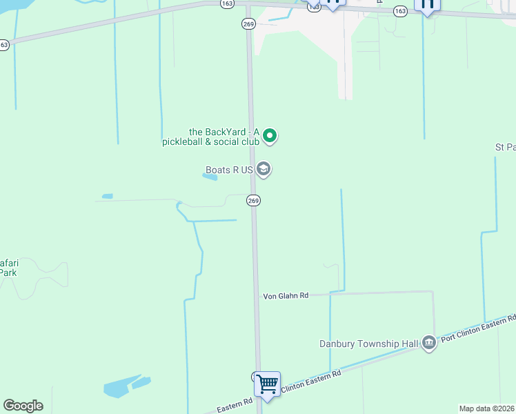 map of restaurants, bars, coffee shops, grocery stores, and more near 538 Bridge Road in Lakeside Marblehead