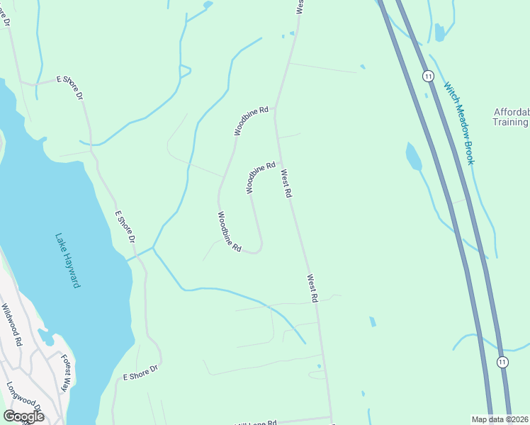 map of restaurants, bars, coffee shops, grocery stores, and more near 204 Woodbine Road in Colchester
