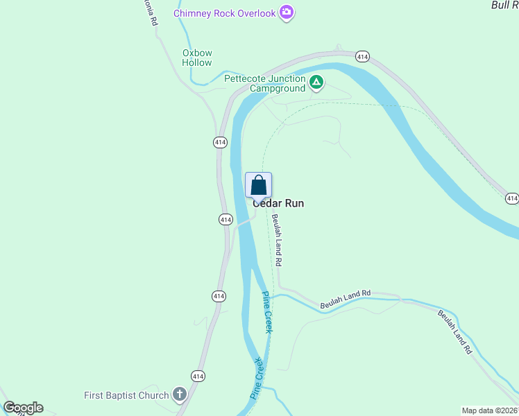 map of restaurants, bars, coffee shops, grocery stores, and more near in Cedar Run