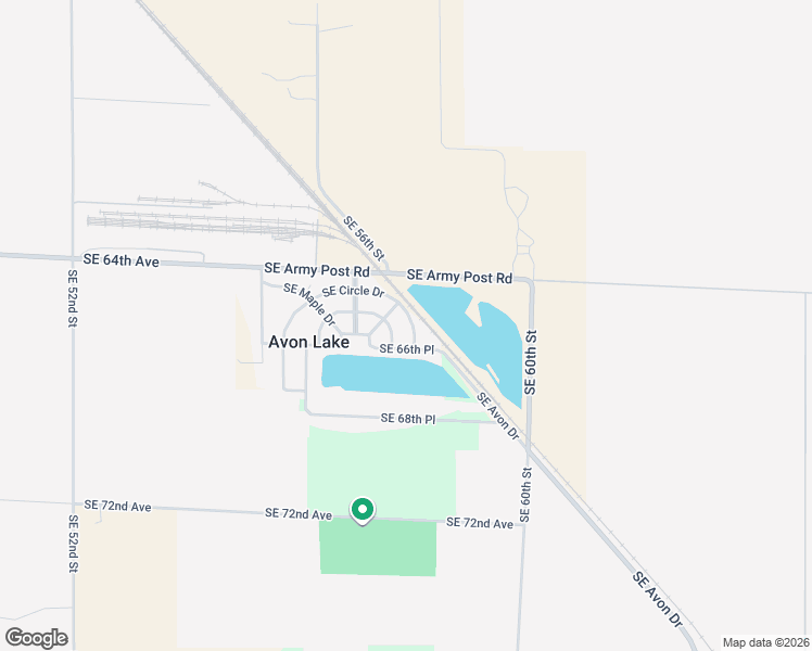 map of restaurants, bars, coffee shops, grocery stores, and more near 5790 Southeast Circle Drive in Carlisle