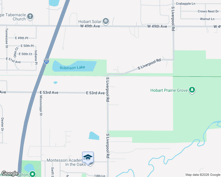 map of restaurants, bars, coffee shops, grocery stores, and more near 5385 South Liverpool Road in Hobart