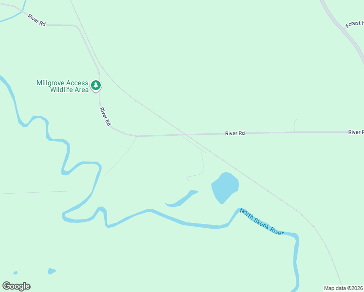 map of restaurants, bars, coffee shops, grocery stores, and more near 520-548 River Road in Searsboro