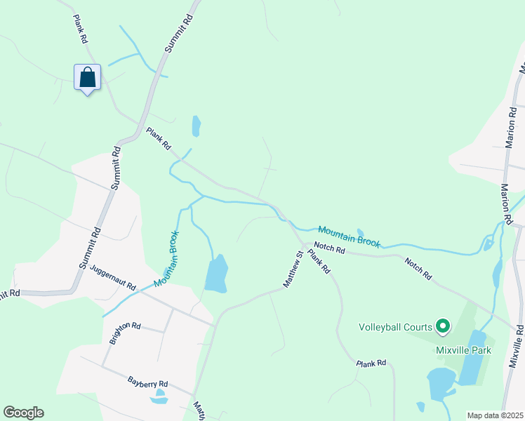 map of restaurants, bars, coffee shops, grocery stores, and more near 1610 Plank Road in Cheshire