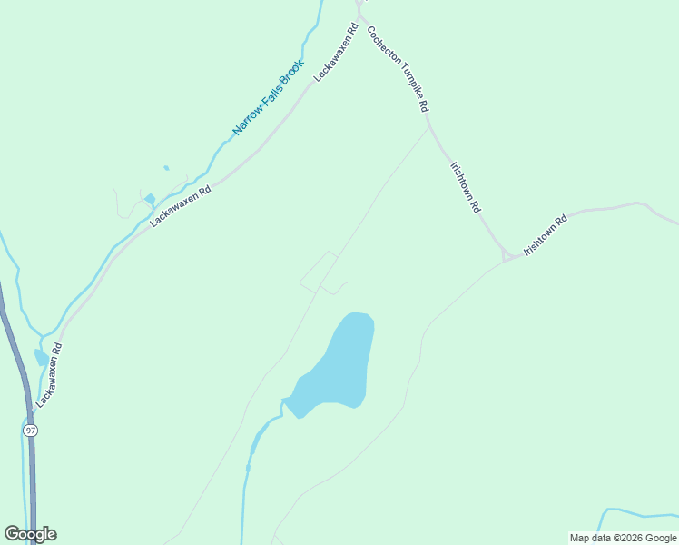 map of restaurants, bars, coffee shops, grocery stores, and more near 415 Irishtown Road in Narrowsburg