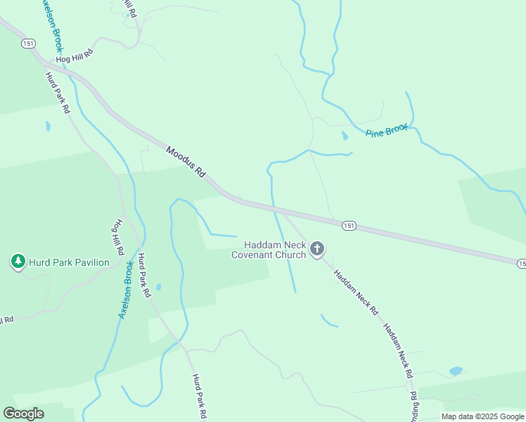 map of restaurants, bars, coffee shops, grocery stores, and more near 383 Moodus Road in East Hampton