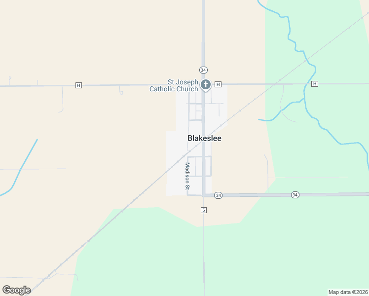 map of restaurants, bars, coffee shops, grocery stores, and more near 316 Madison Street in Edon