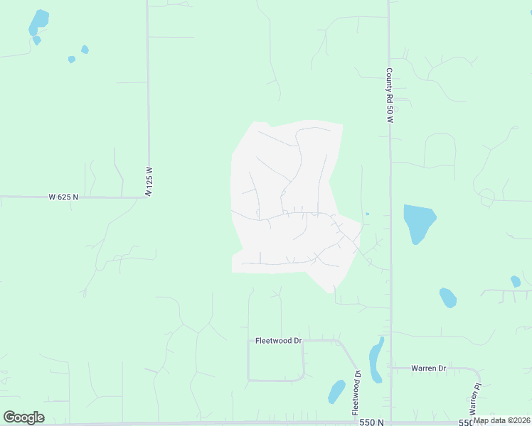 map of restaurants, bars, coffee shops, grocery stores, and more near 1-253 Deer Meadow Trail in Valparaiso