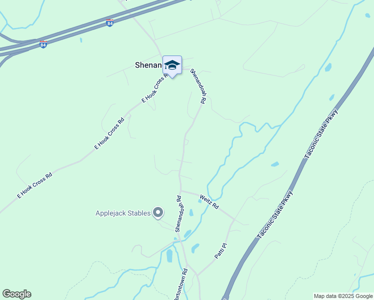 map of restaurants, bars, coffee shops, grocery stores, and more near 591 Shenandoah Road in Hopewell Junction