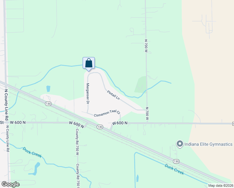 map of restaurants, bars, coffee shops, grocery stores, and more near 725 Pintail Lane in Hobart