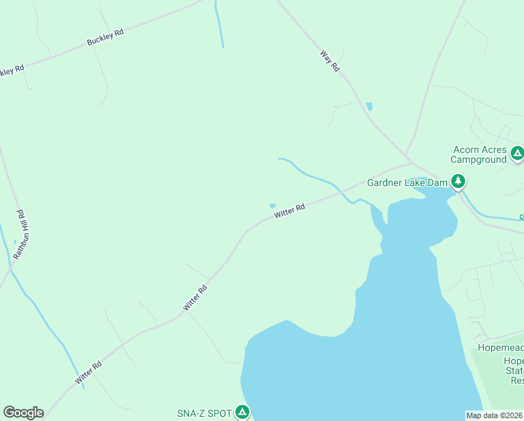 map of restaurants, bars, coffee shops, grocery stores, and more near 246 Witter Road in Salem