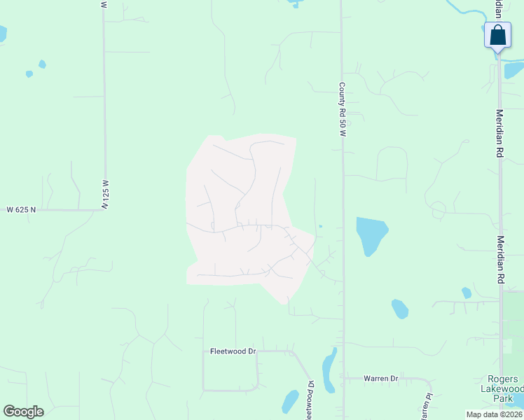 map of restaurants, bars, coffee shops, grocery stores, and more near 81-83 Tanglewood Trail in Valparaiso