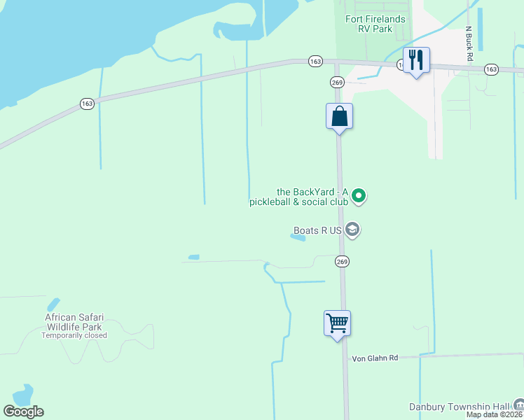 map of restaurants, bars, coffee shops, grocery stores, and more near in Lakeside Marblehead