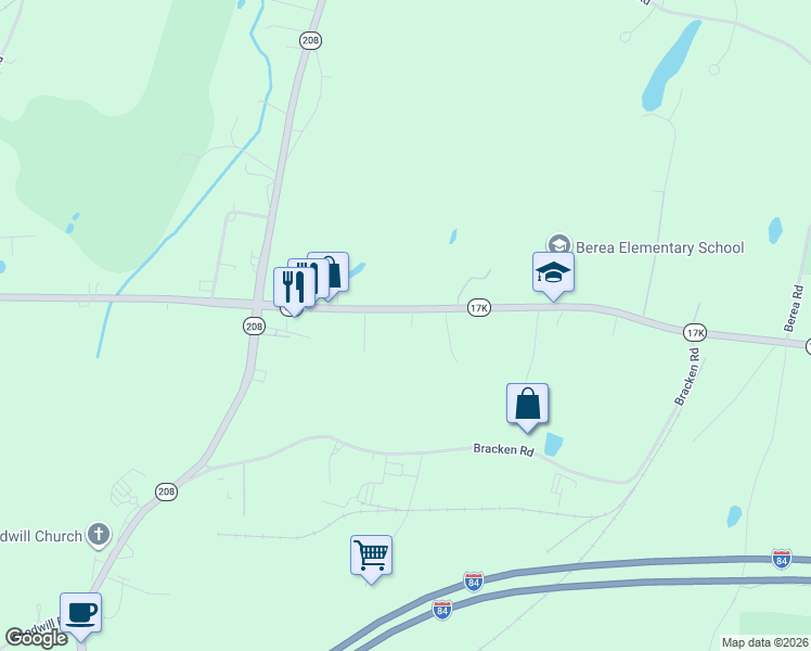 map of restaurants, bars, coffee shops, grocery stores, and more near 993 New York 17K in Montgomery
