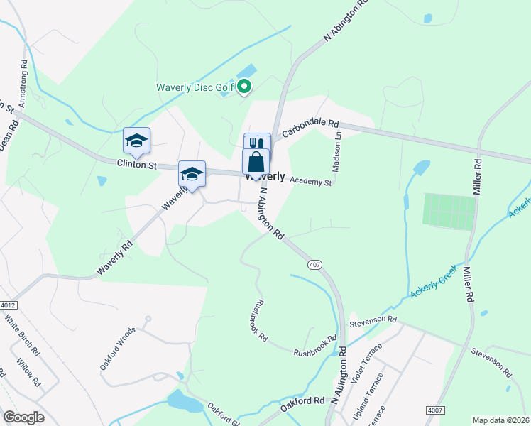 map of restaurants, bars, coffee shops, grocery stores, and more near 1100-1198 Abington Rd in Lackawanna