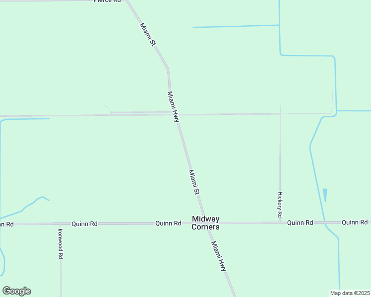 map of restaurants, bars, coffee shops, grocery stores, and more near 66548-66720 Miami Street in Bremen