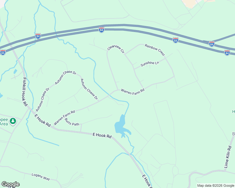 map of restaurants, bars, coffee shops, grocery stores, and more near 32 Warren Farm Road in Hopewell Junction
