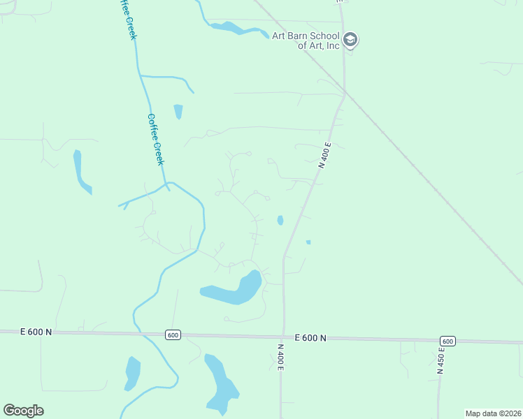 map of restaurants, bars, coffee shops, grocery stores, and more near Normandy Court in Valparaiso