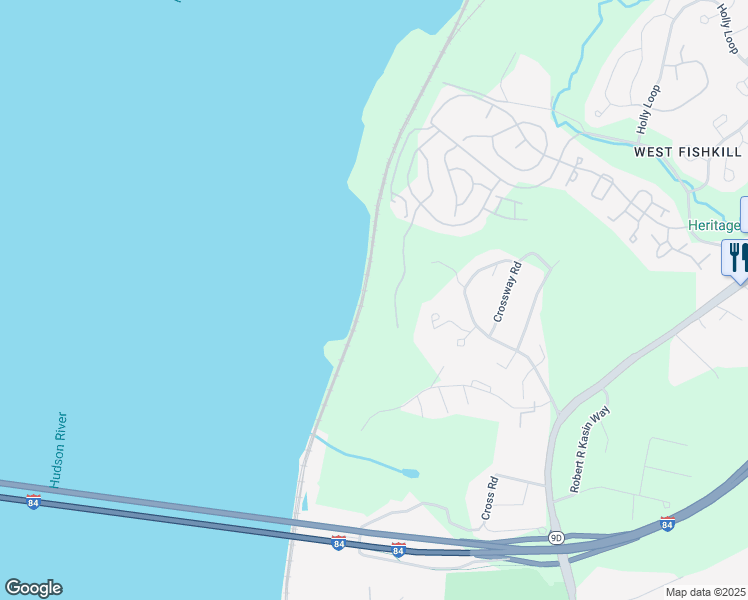 map of restaurants, bars, coffee shops, grocery stores, and more near 900 Sacandaga Loop in Dutchess County