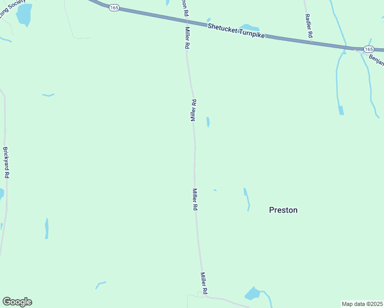 map of restaurants, bars, coffee shops, grocery stores, and more near 62 Miller Road in Preston