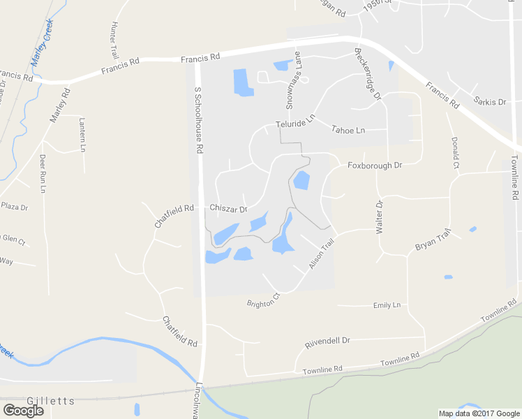 map of restaurants, bars, coffee shops, grocery stores, and more near 12641 Chiszar Drive in Mokena