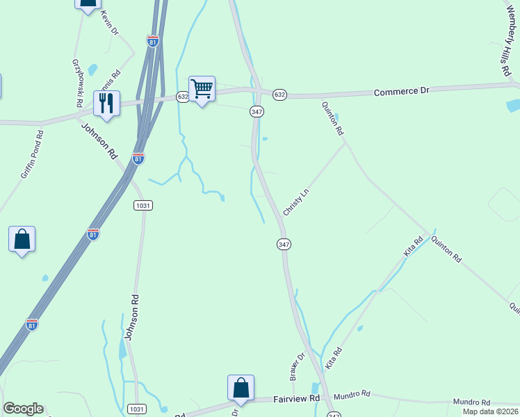 map of restaurants, bars, coffee shops, grocery stores, and more near 13 Dragon Lane in Scott