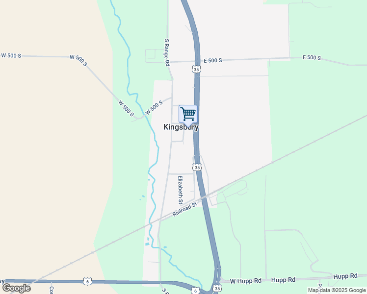 map of restaurants, bars, coffee shops, grocery stores, and more near in Kingsbury