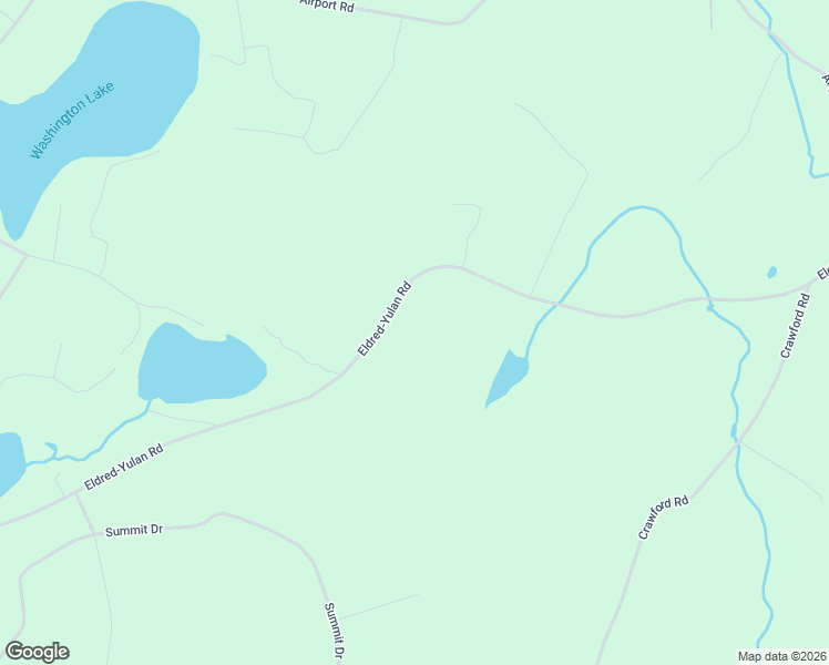 map of restaurants, bars, coffee shops, grocery stores, and more near 107 Eldred-Yulan Road in Eldred