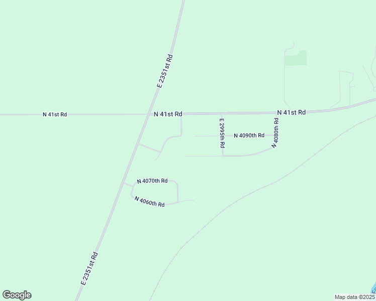 map of restaurants, bars, coffee shops, grocery stores, and more near 2378 North 4079th Road in Sheridan