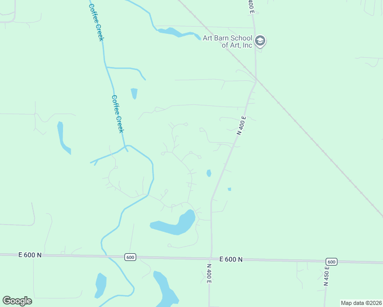 map of restaurants, bars, coffee shops, grocery stores, and more near Normandy Court in Valparaiso