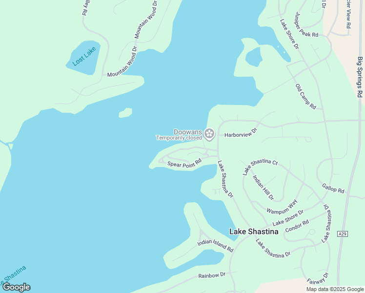 map of restaurants, bars, coffee shops, grocery stores, and more near 5246 Spear Point Road in Weed