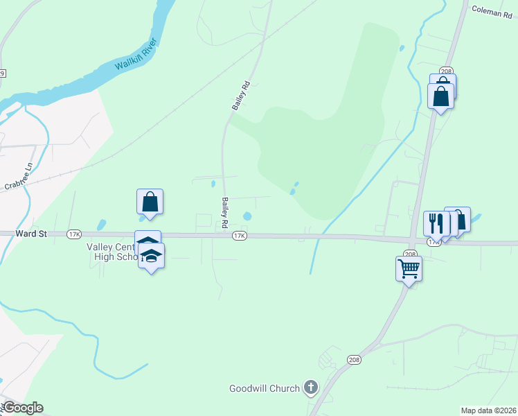 map of restaurants, bars, coffee shops, grocery stores, and more near 9 Cavalin Drive in Montgomery