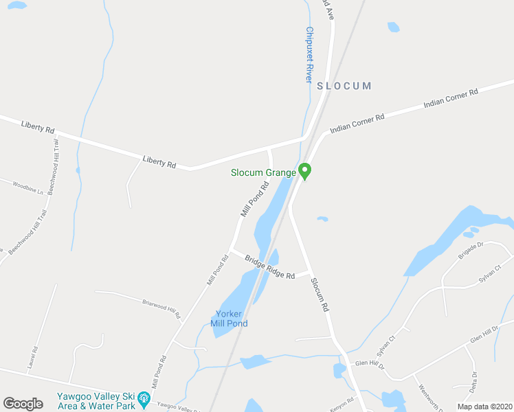 map of restaurants, bars, coffee shops, grocery stores, and more near 40 Mill Pond Road in Exeter