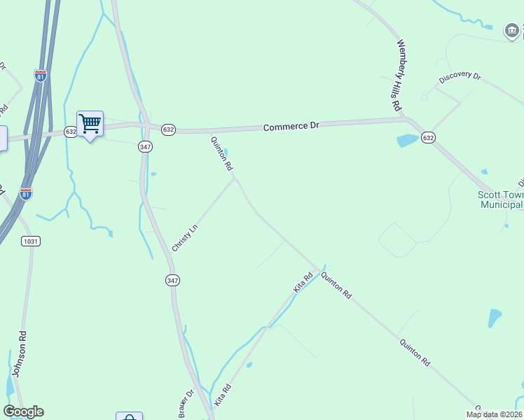 map of restaurants, bars, coffee shops, grocery stores, and more near 73 Quinton Road in Scott