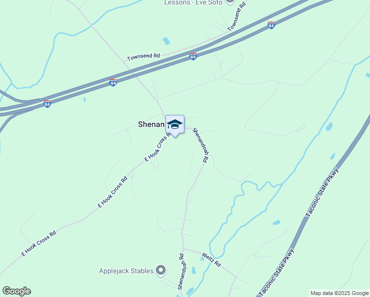 map of restaurants, bars, coffee shops, grocery stores, and more near 11 Burbank Road in Hopewell Junction