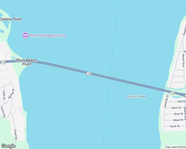 map of restaurants, bars, coffee shops, grocery stores, and more near  in North Kingstown