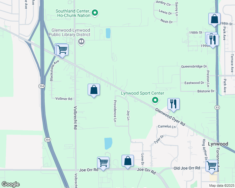 map of restaurants, bars, coffee shops, grocery stores, and more near 20143 Joy Lane in Lynwood