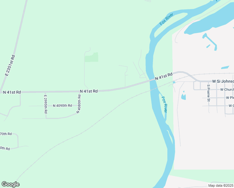 map of restaurants, bars, coffee shops, grocery stores, and more near 2458 North 41st Road in Serena