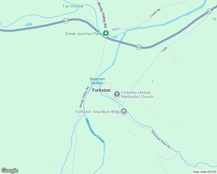 map of restaurants, bars, coffee shops, grocery stores, and more near Center Road in Wyoming