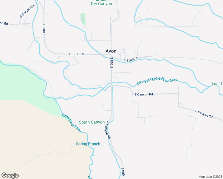 map of restaurants, bars, coffee shops, grocery stores, and more near 806 East Canyon Road in Paradise