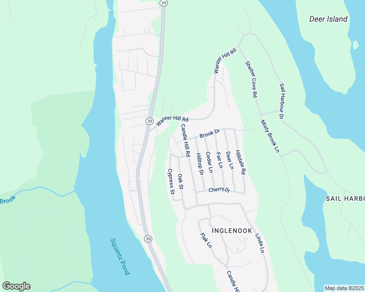 map of restaurants, bars, coffee shops, grocery stores, and more near 5 Notchview Road in New Fairfield