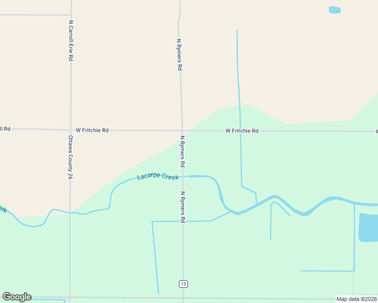 map of restaurants, bars, coffee shops, grocery stores, and more near 913 North Rymers Road in Port Clinton