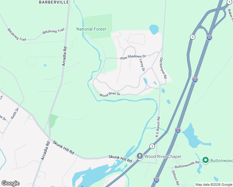 map of restaurants, bars, coffee shops, grocery stores, and more near 28 Wood River Drive in Richmond