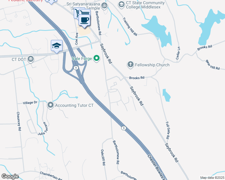 map of restaurants, bars, coffee shops, grocery stores, and more near in Middletown