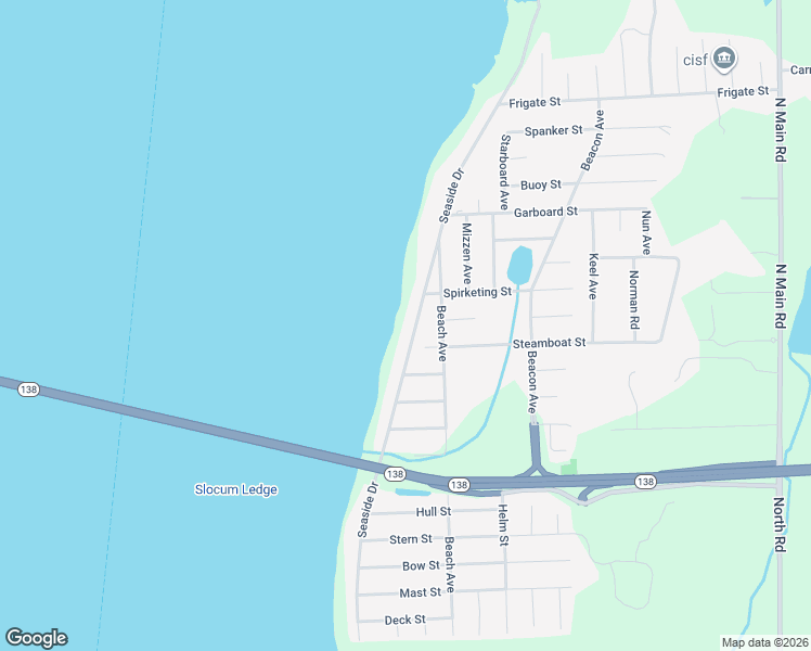map of restaurants, bars, coffee shops, grocery stores, and more near in Jamestown