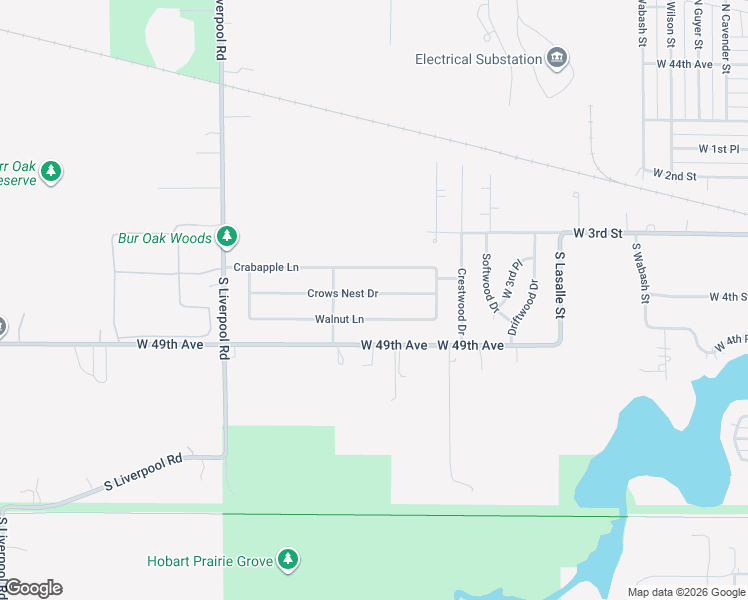map of restaurants, bars, coffee shops, grocery stores, and more near 2621 Crows Nest Drive in Hobart