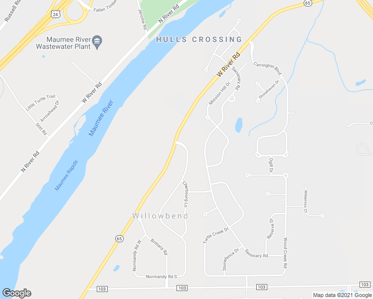 map of restaurants, bars, coffee shops, grocery stores, and more near 26103 Willowbend Road in Perrysburg