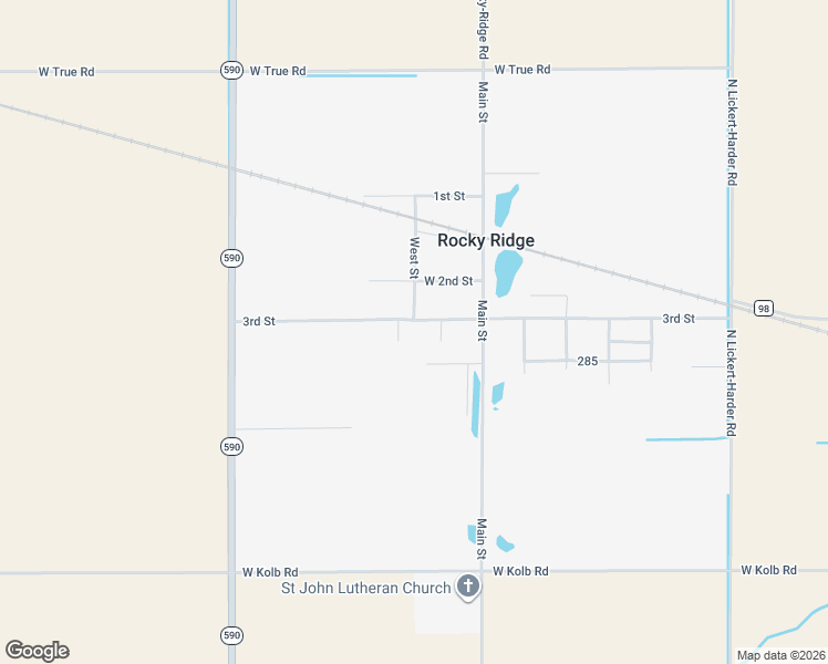 map of restaurants, bars, coffee shops, grocery stores, and more near in Rocky Ridge