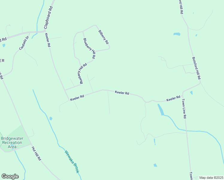 map of restaurants, bars, coffee shops, grocery stores, and more near 74 Keeler Road in Bridgewater